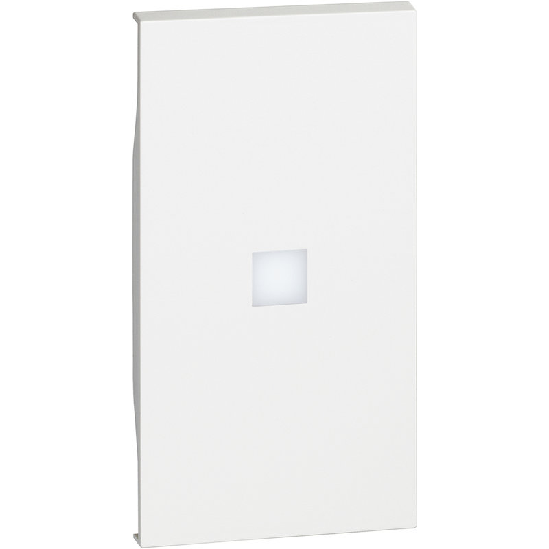 [BTI-BTKW01MH2X] Bticino BTKW01MH2X - Enjoliveur Living Now haute luminosité MyHOME_Up 2 modules - blanc