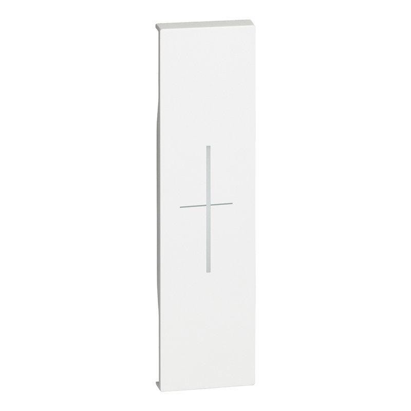 [BTI-BTKW06MH] Bticino BTKW06MH - Enjoliveur Living Now avec marquage STOP pour volets HOME_Up - blanc