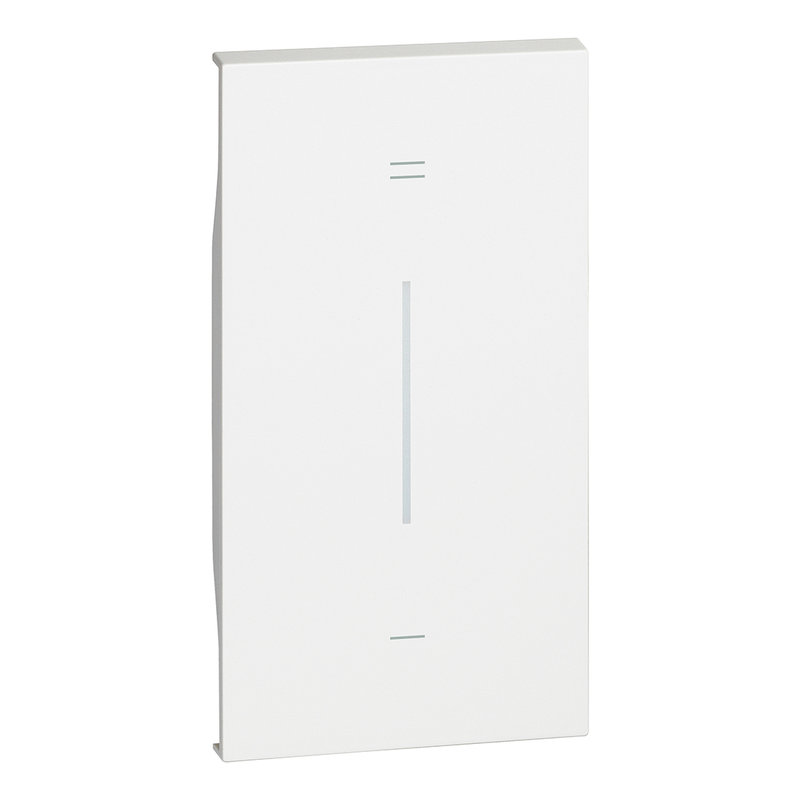 [BTI-BTKW19MH2] Bticino BTKW19MH2 - Enjoliveur Living Now avec marquage +/- MyHOME_Up 2 modules - blanc