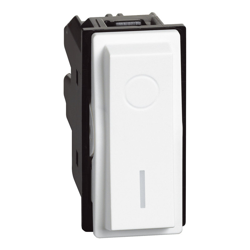 [BTI-BTKW4002] Bticino BTKW4002 - Interrupteur bipolaire 16AX Living Now 1 module - blanc