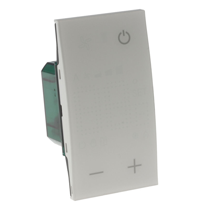 [BTI-BTKW4691] Bticino BTKW4691 - Thermostat avec afficheur Living Now MyHOME_Up 2 modules - blanc