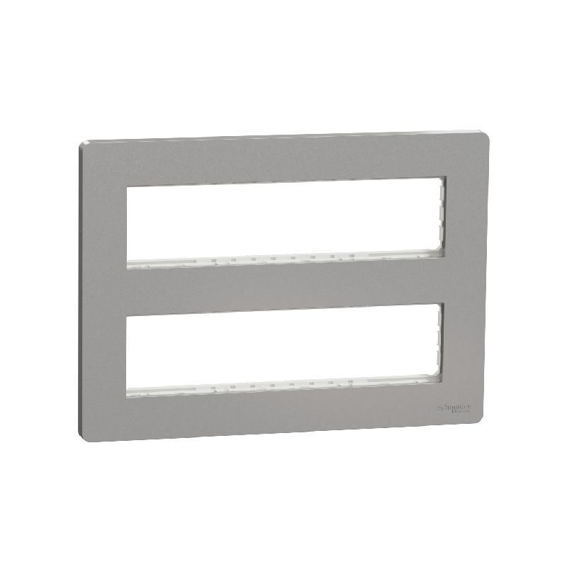 Unica - support fixation + plaque finition boîte c NU021830