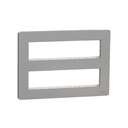 Unica - support fixation + plaque finition boîte c NU021830