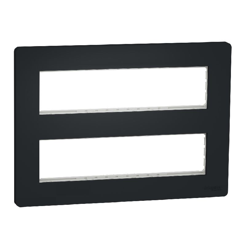 Unica - support fixation + plaque finition boîte c NU021854