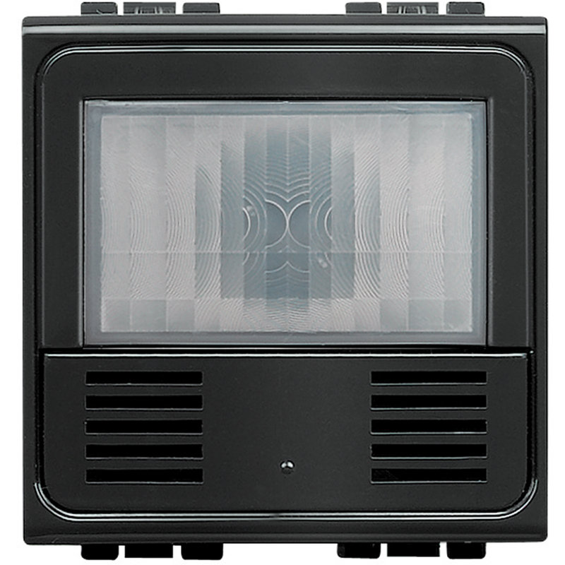 [BTI-L4658N] Bticino L4658N - Détecteur de mouvements/luminosité + poussoir Livinglight BUS -anthracite