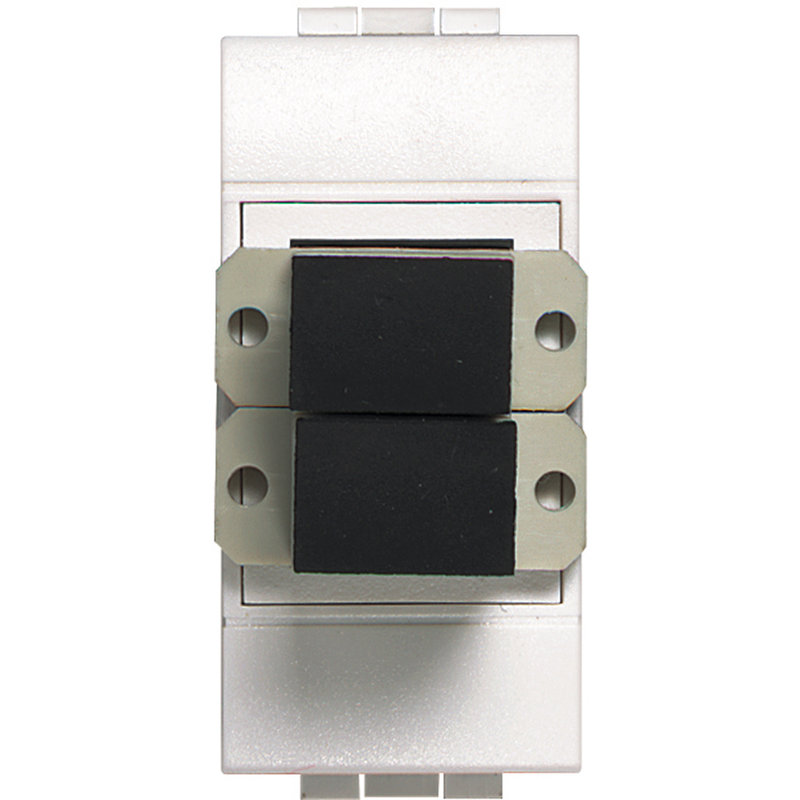 [BTI-N4268SC] Bticino N4268SC - Connecteur fibre optique SC Livinglight - Blanc - 1 module
