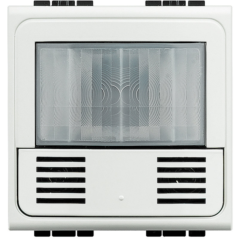 [BTI-N4658N] Bticino N4658N - Détecteur de mouvements/luminosité avec poussoir Livinglight BUS - blanc
