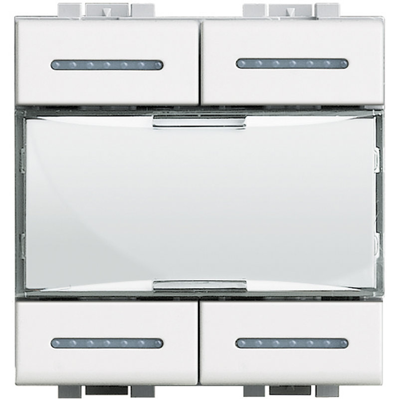 [BTI-N4680KNX] Bticino N4680KNX - Commande KNX Livinglight - 4 touches / 4 appuis - blanc