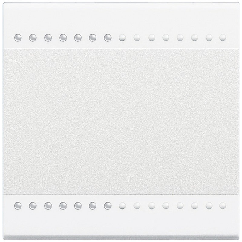 [BTI-N4911M2N] Bticino N4911M2N - Manette Livinglight neutre type bascule 2 modules - blanc