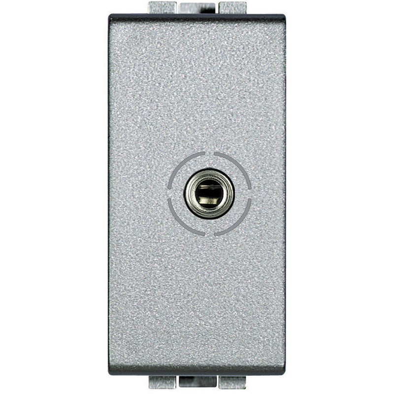 [BTI-NT4280] Bticino NT4280 - Connecteur jack femelle 3,5mm Livinglight à visser - Tech - 1 module