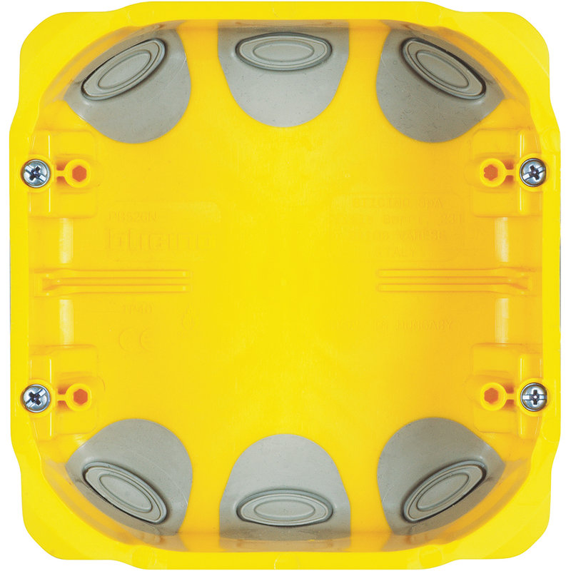 [BTI-BTPB526N] Bticino BTPB526N - Boîte d'encastrement Bticino 3 + 3 modules pour cloisons sèches