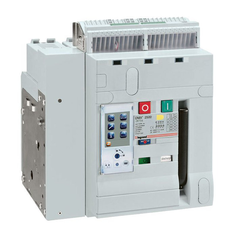 Legrand 028656 - Disjoncteur ouvert fixe DMX³2500 pouvoir de coupure 65kA taille 1 - 4P - 2500A