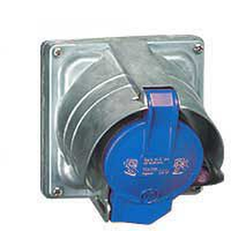 Legrand 053812 - Prisinter fixe Hypra IP44/55 63A - 200V~ à 250V~ - 2P+T - métal