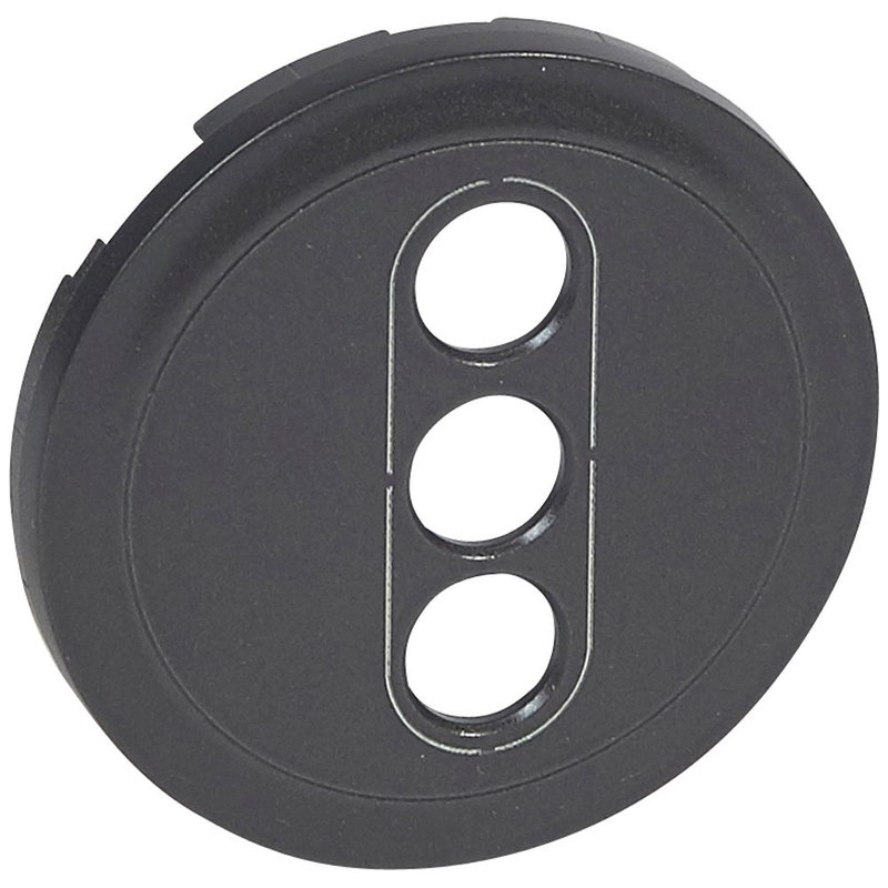 Legrand 067863 - Enjoliveur Céliane pour prises RCA - finition graphite