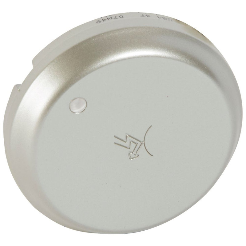 Legrand 068447 - Enjoliveur Céliane pour parafoudre - finition titane