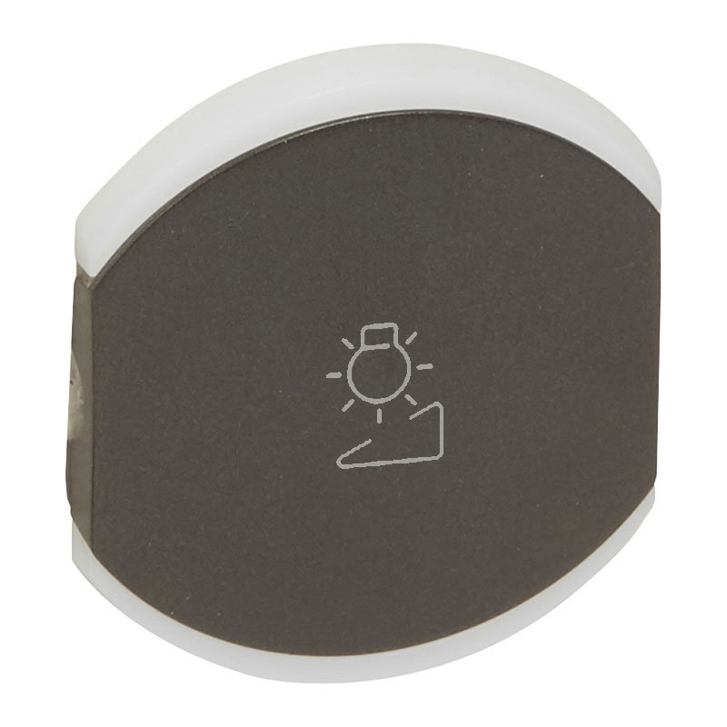 Legrand 064876 - Enjoliveur double Céliane variation - graphite