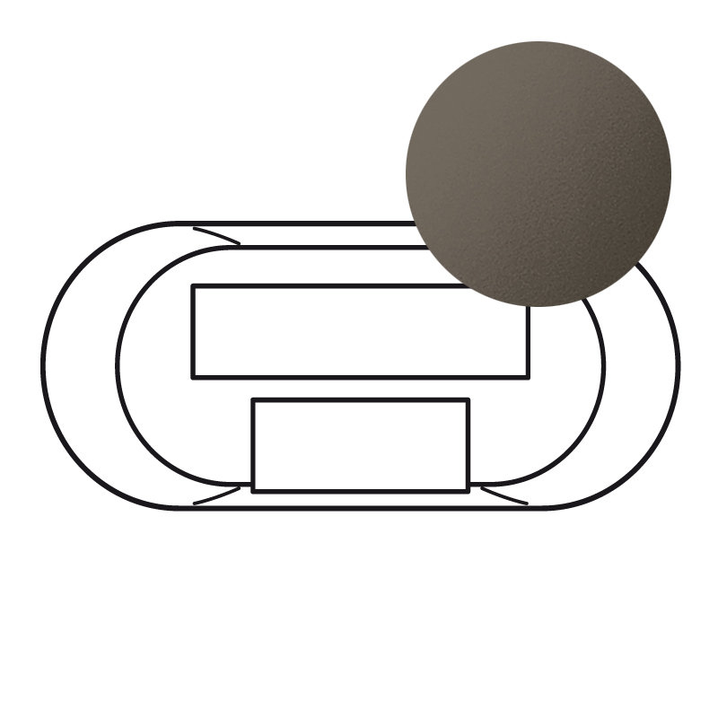 Legrand 067918 - Enjoliveur Céliane pour switch cuivre Ethernet - finition graphite