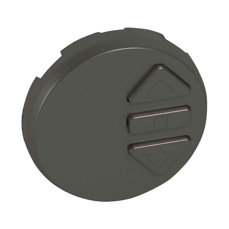 Legrand 067979 - Enjoliveur Céliane pour interrupteur individuel radio-RTS Somfy - graphite