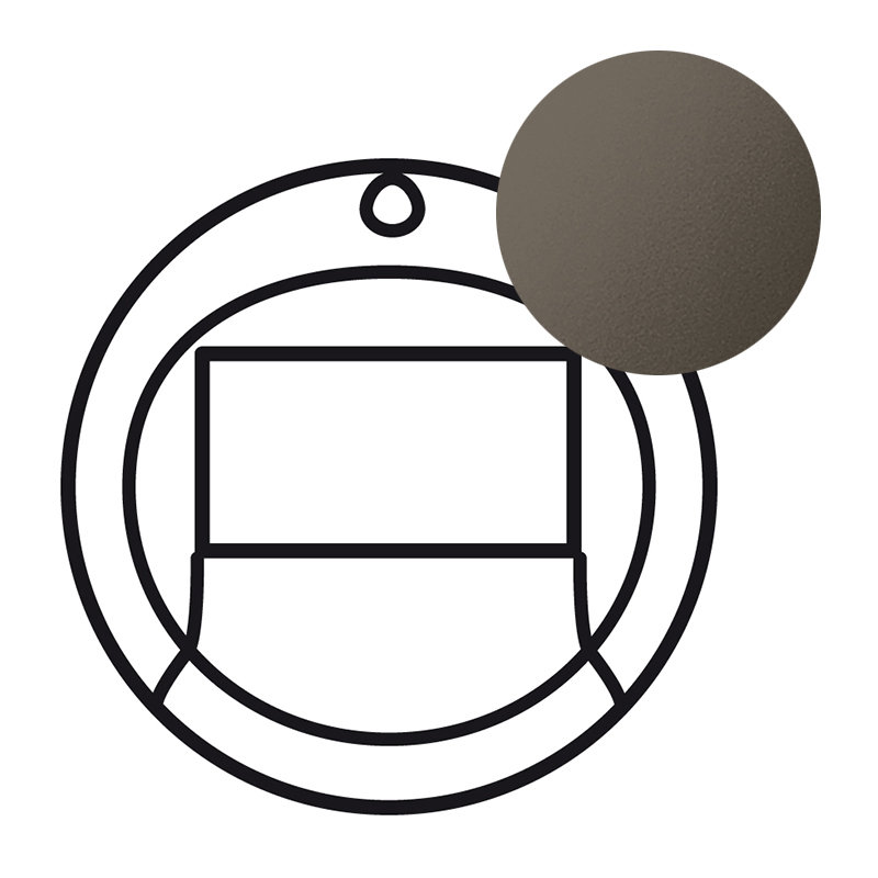 Legrand 067996 - Enjoliveur Céliane pour commande infrarouge ON/veille - graphite