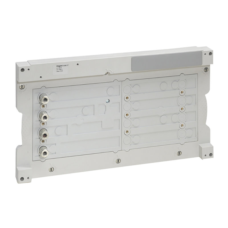 Legrand 404617 - Base VX³IS223 répartition vert en armoire XL³4000 des DPX³630 4P avec/sans diff