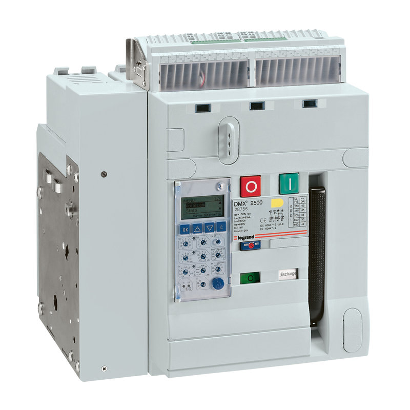 Legrand 028621 - Disjoncteur ouvert fixe DMX³2500 pouvoir de coupure 50kA taille 1 - 3P - 800A