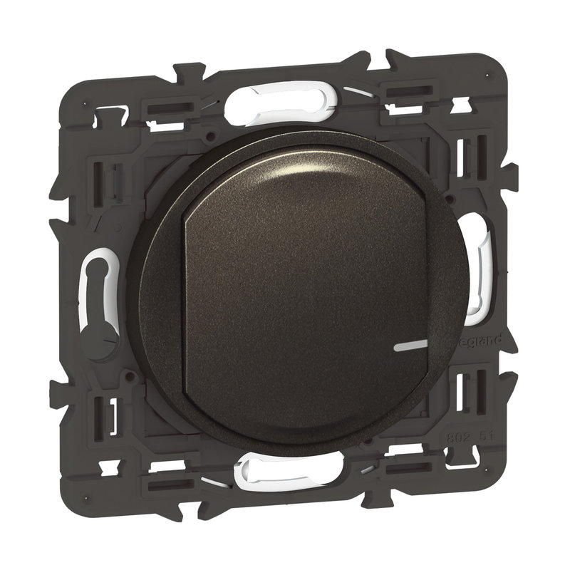 Legrand 064891A - Interrupteur sans Neutre connecté Céliane with Netatmo sans plaque graphite