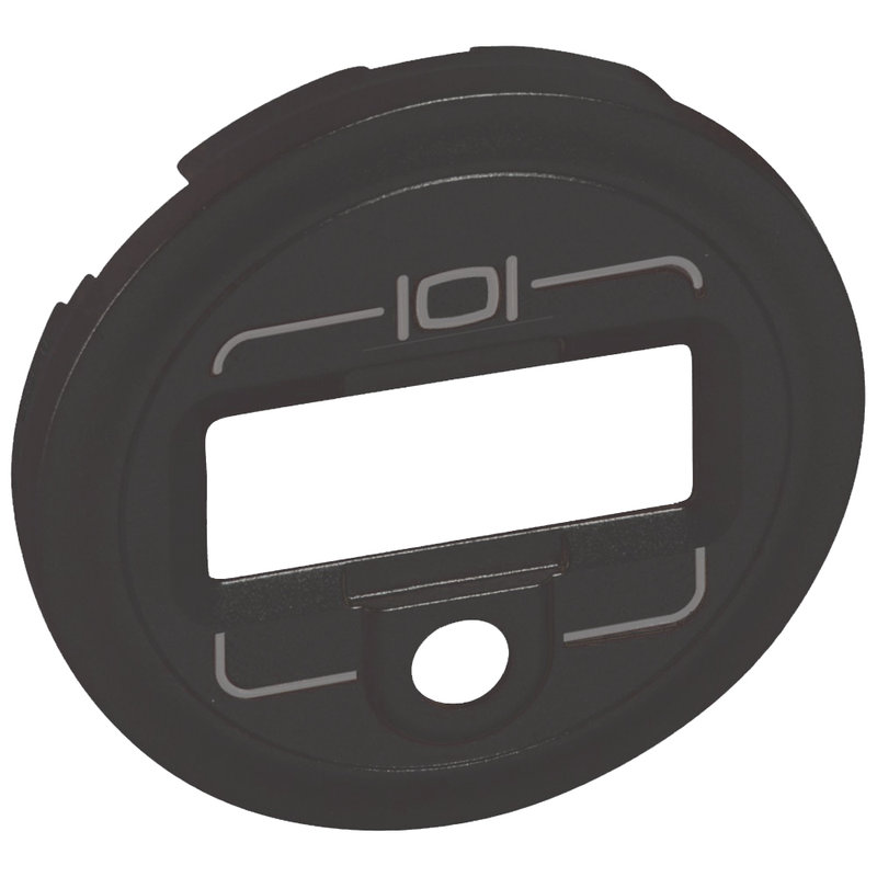 Legrand 067819 - Enjoliveur Céliane pour prise HD15 et Jack 3,5mm - finition graphite