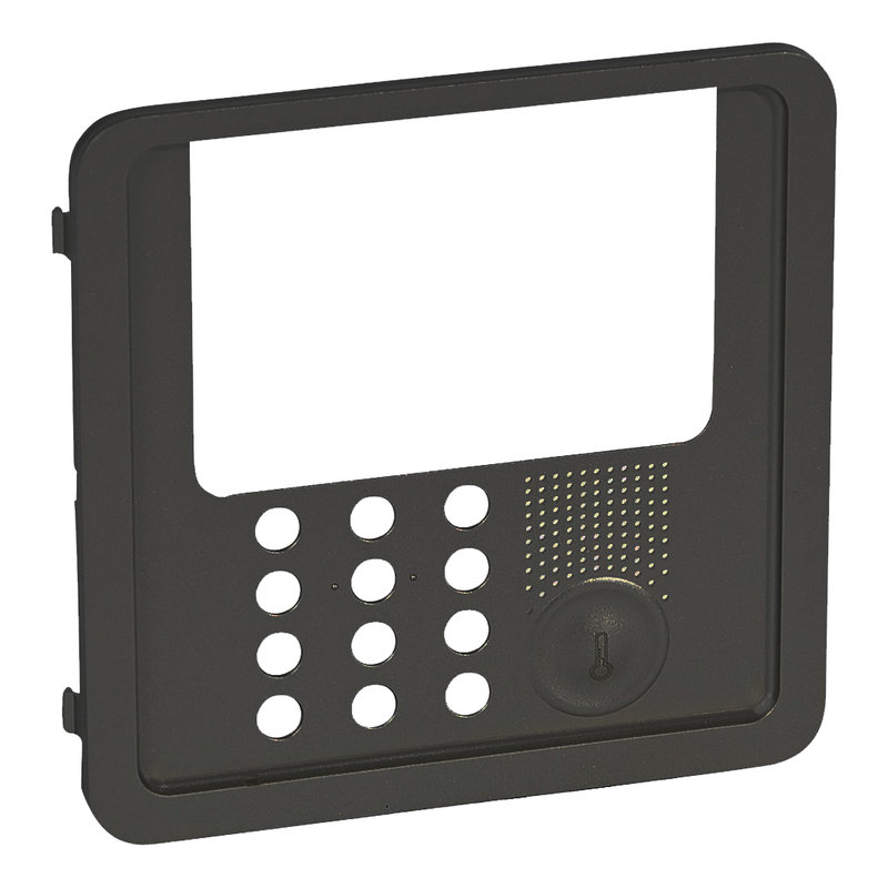 Legrand 067944 - Enjoliveur Céliane gestionnaire de chauffage et climatisation - graphite