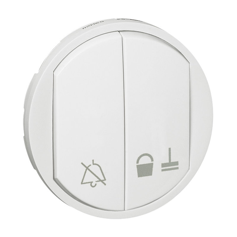 Legrand 068226 - Enjoliveur Céliane Ne pas déranger et Faire la chambre pour 067593 - blanc