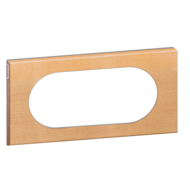 Legrand 069215 - Plaque Céliane Matières 4 à 5 modules - finition Erable