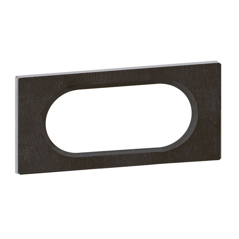 Legrand 069375 - Plaque Céliane Matières 4 à 5 modules - finition Ardoise