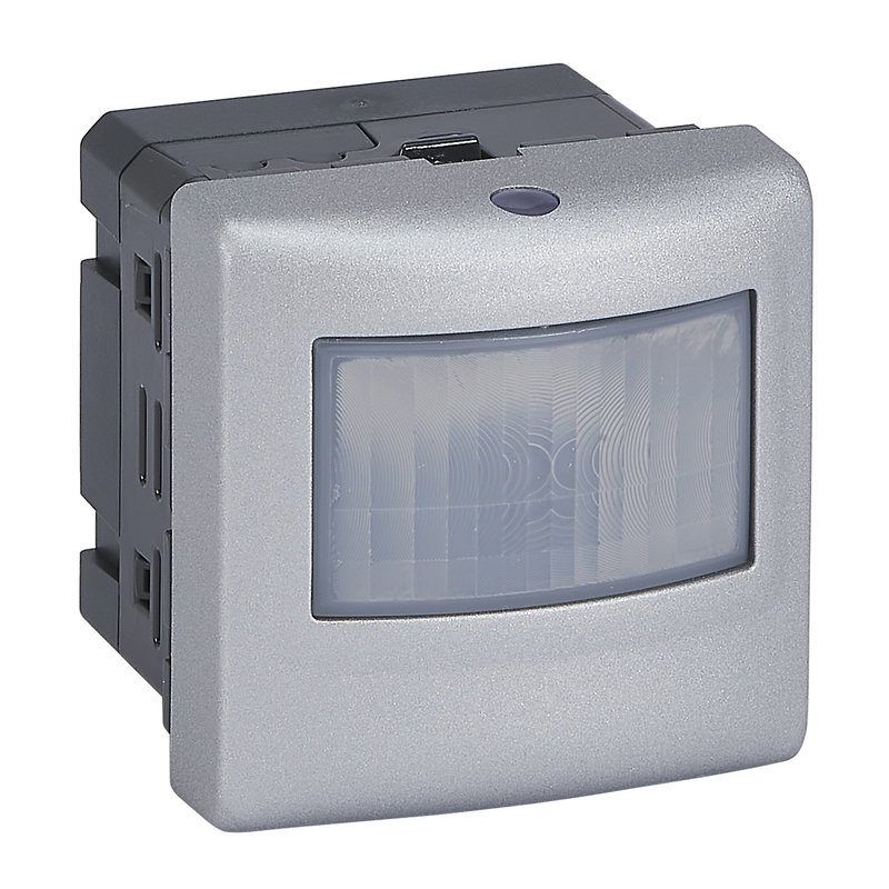 Legrand 079247A - Détecteur mural universel 2 fils 100W LED Mosaic alu