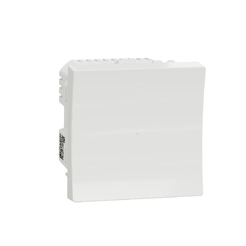 Wiser Unica - bouton poussoir - 10A - zigbee - bla NU353718W