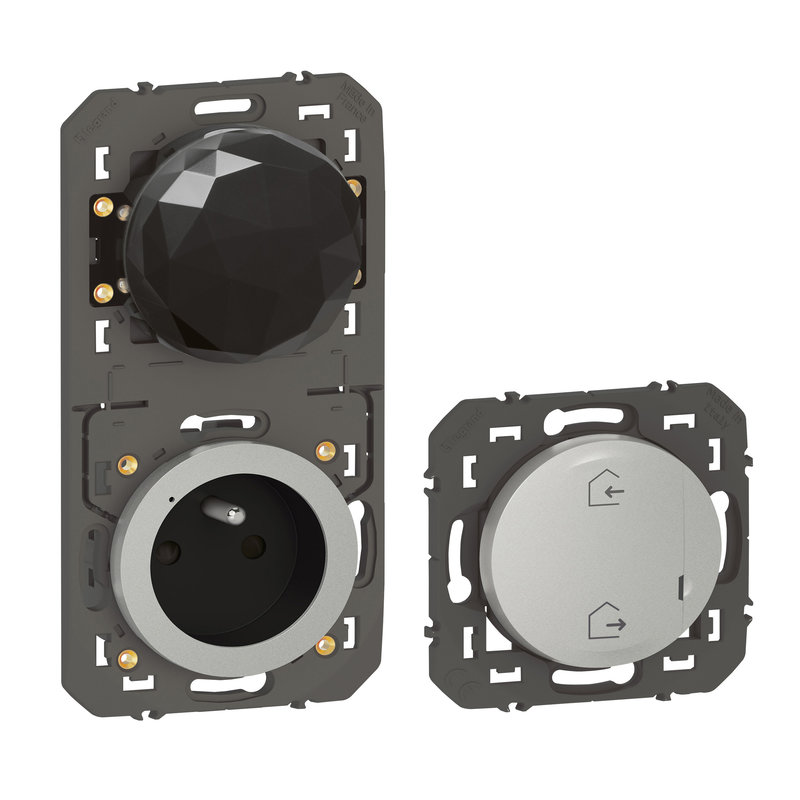 Legrand 600770A - Pack de démarrage connecté dooxie with Netatmo sans plaque alu