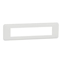 Unica Pro - plaque de finition - Blanc - 10 module NU411018