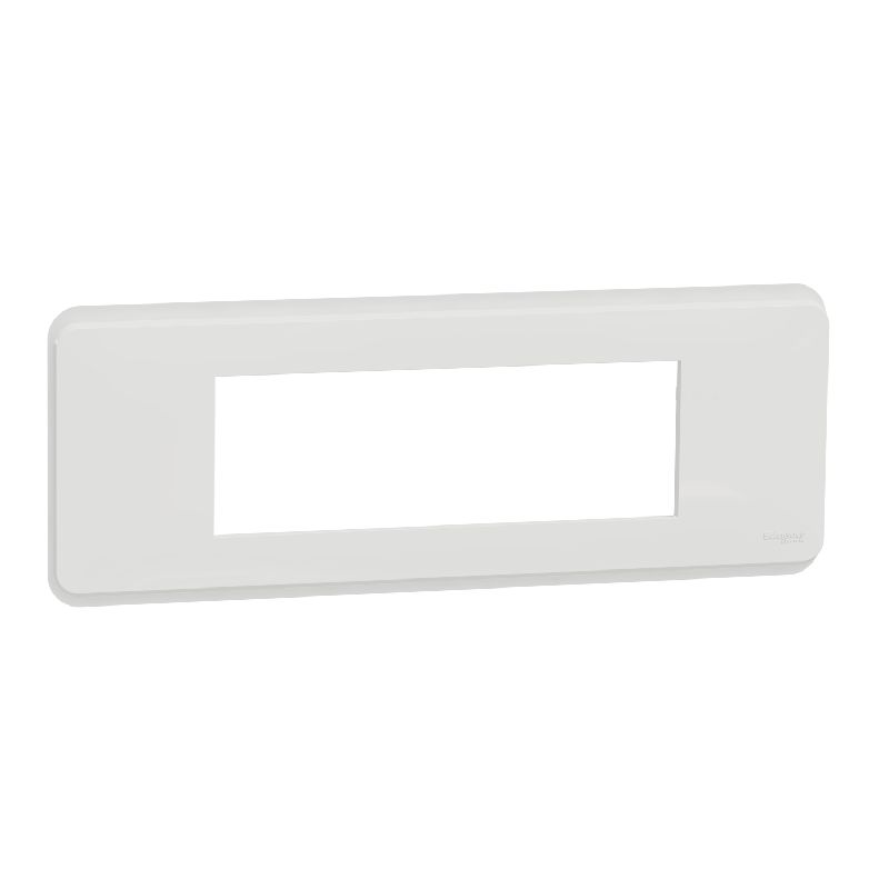 Unica Pro - plaque de finition - Blanc antimicrobi NU411620