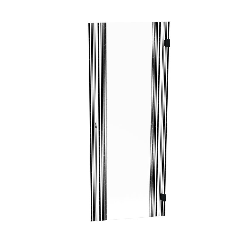 Legrand 981091 - Porte en verre complète pour baie Linkeo 24U largeur 600mm RAL7016