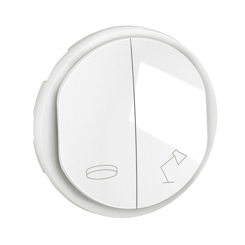Legrand CB0022 - Enjoliveur commande de lampes entrée bureau Céliane - Blanc
