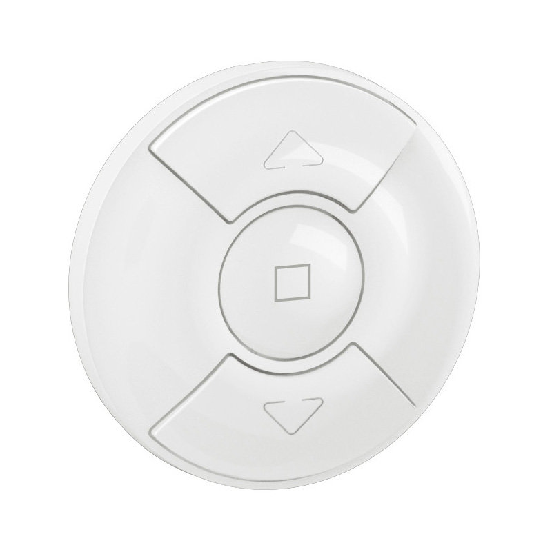 Legrand CB0025 - Enjoliveur commande volets roulants pour hôtel Céliane - Blanc