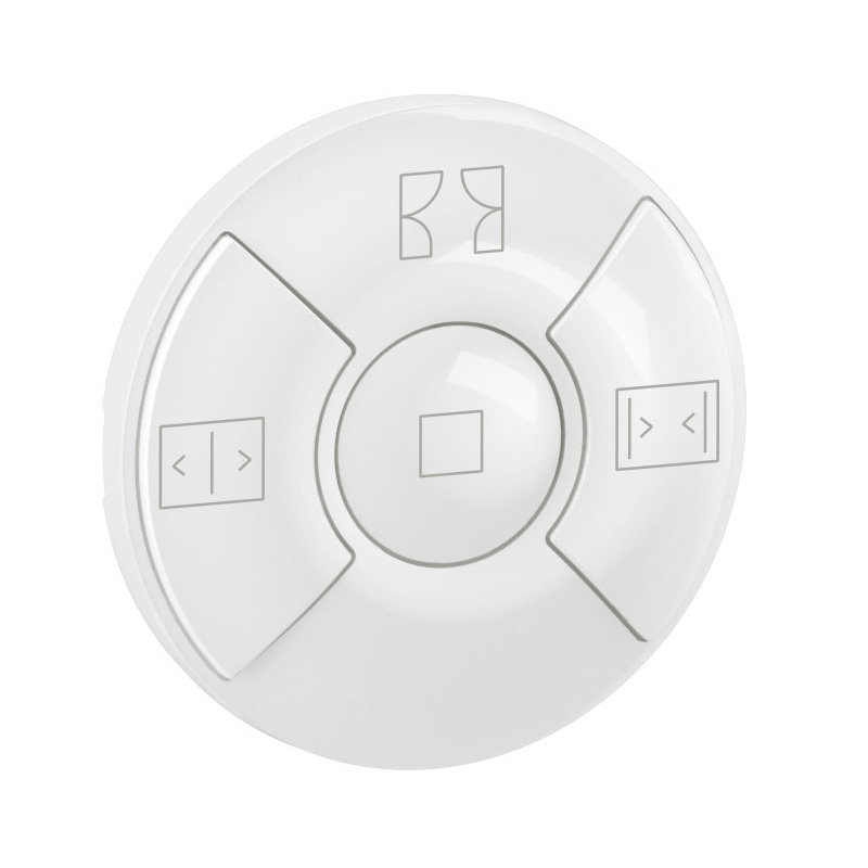 Legrand CB0026 - Enjoliveur commande stores pour hôtel Céliane - Blanc