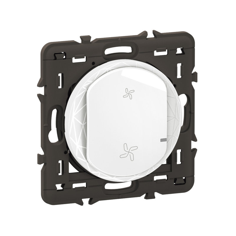Legrand CB0411 - Commande sans fils VMC 2 vitesses Céliane with Netatmo - Blanc
