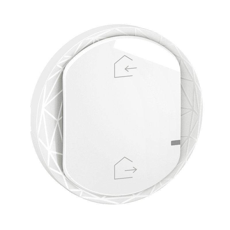 Legrand CB1400 - Enjoliveur commande Départ/Arrivée sans fils Céliane with Netatmo - Blanc