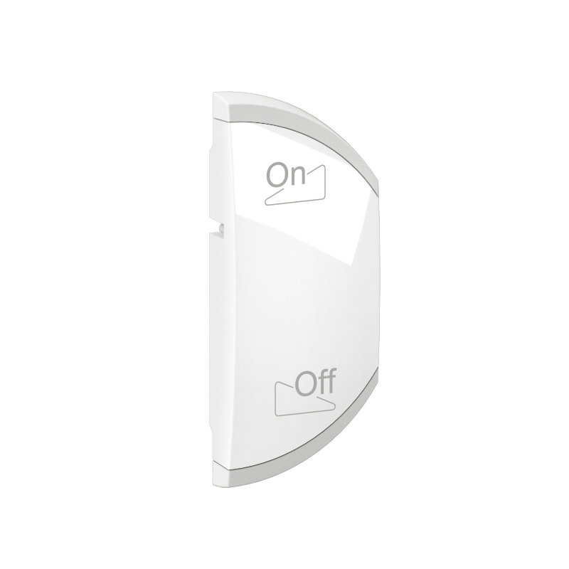 Legrand CB2501 - Enjoliveur Céliane MyHome marquage variation ON/OFF - 1 module droite Blanc