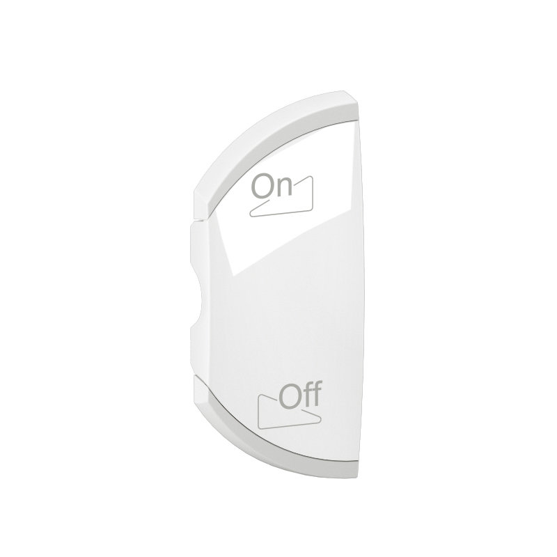 Legrand CB2502 - Enjoliveur Céliane MyHome marquage variation ON/OFF - 1 module gauche Blanc