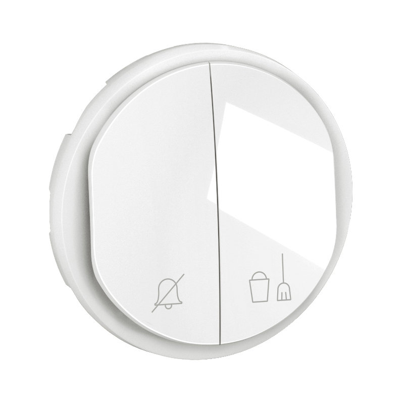 Legrand CB3033 - Enjoliveur commande Ne pas déranger/Faire la chambre Céliane - Blanc