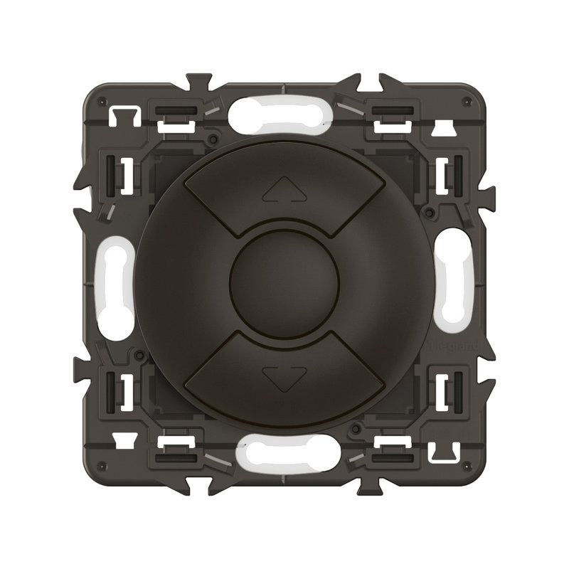 Legrand CE0043 - Interrupteur de volets roulants Céliane commande directe - prémonté Noir