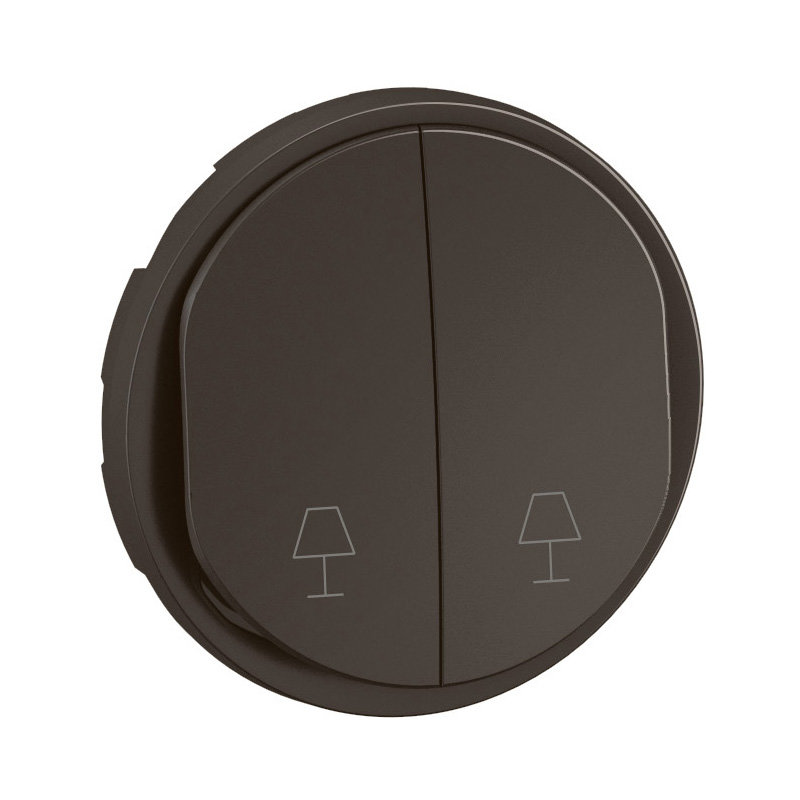 Legrand CN0023 - Enjoliveur commande lampes de chevet Céliane - Noir