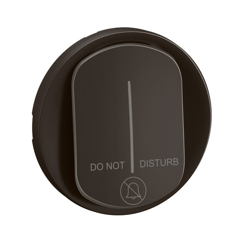 Legrand CN0024 - Enjoliveur interrupteur "Ne pas déranger" Céliane - Noir