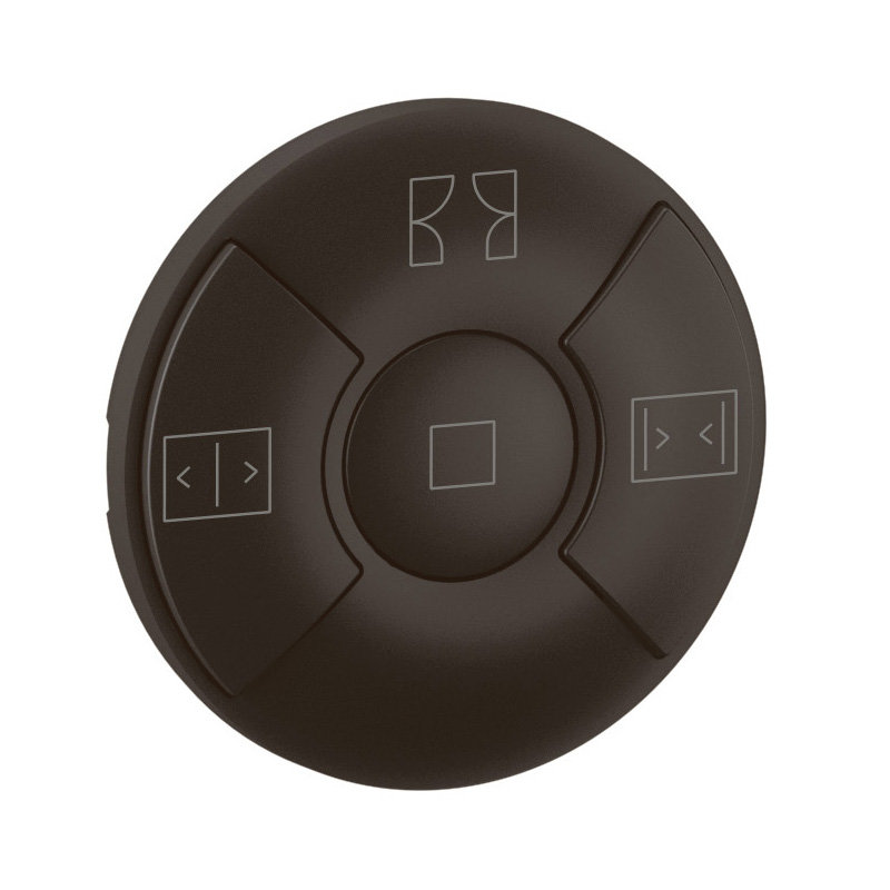 Legrand CN0026 - Enjoliveur commande stores pour hôtel Céliane - Noir