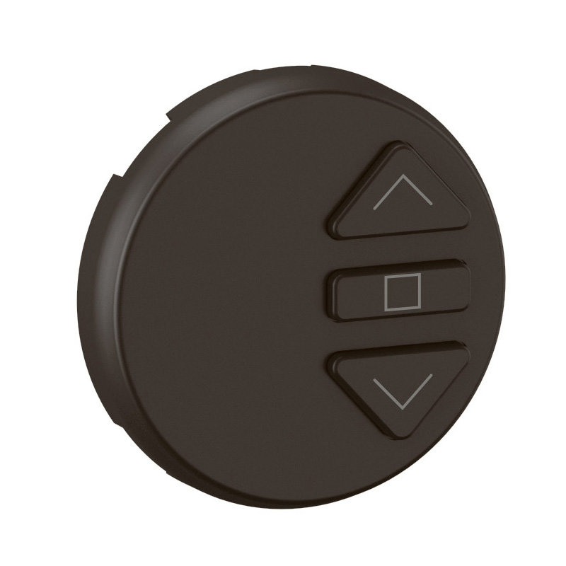 Legrand CN0042 - Enjoliveur inter individuel de volets Radio Somfy Céliane - Noir